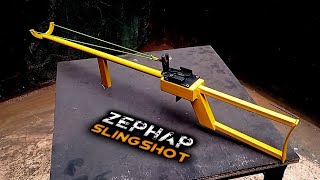 making slingshot rifle / how to make a slingshot with a trigger