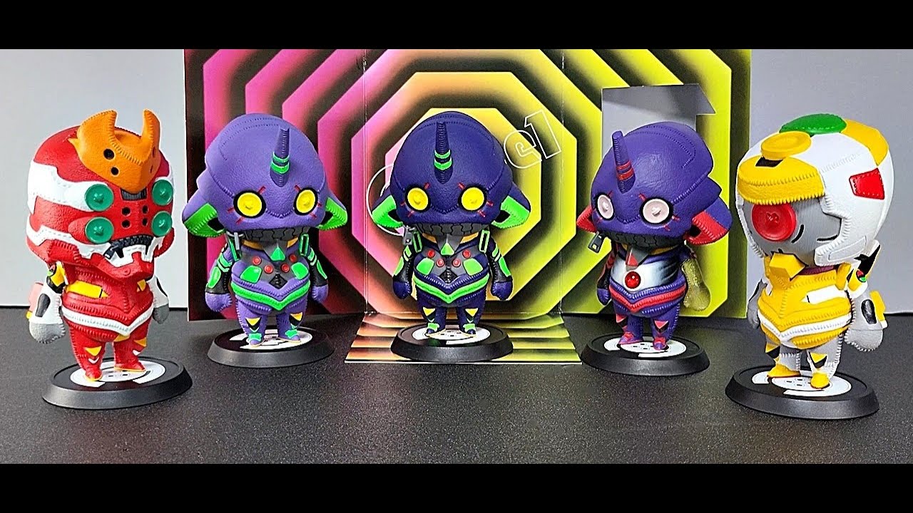 Cutie1 Evangelion Night Combat Ver  Limited Figure & Complet, 큐티1 에바 야간전투사양 한정판&전종, Cutie1 エヴァンゲリオン