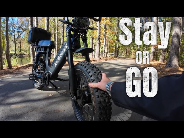 Rollroad Leon ebike: Stay or Go, Garage Clean out - YouTube