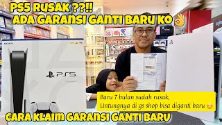 PS55 rusak garansinya diganti Ps5 BARU  di gs shop | harga ps5 resmi sony  indonesia / beli ps5 slim