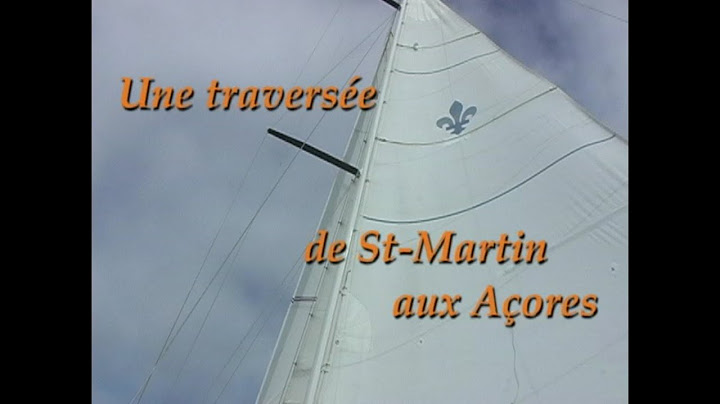 La traversée vers les Açores