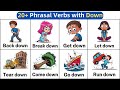 Phrasal Verbs with 'Down' Quiz