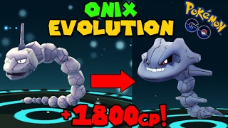 Evolving ONIX to STEELIX (Pokemon Go GEN 2 Evolution)