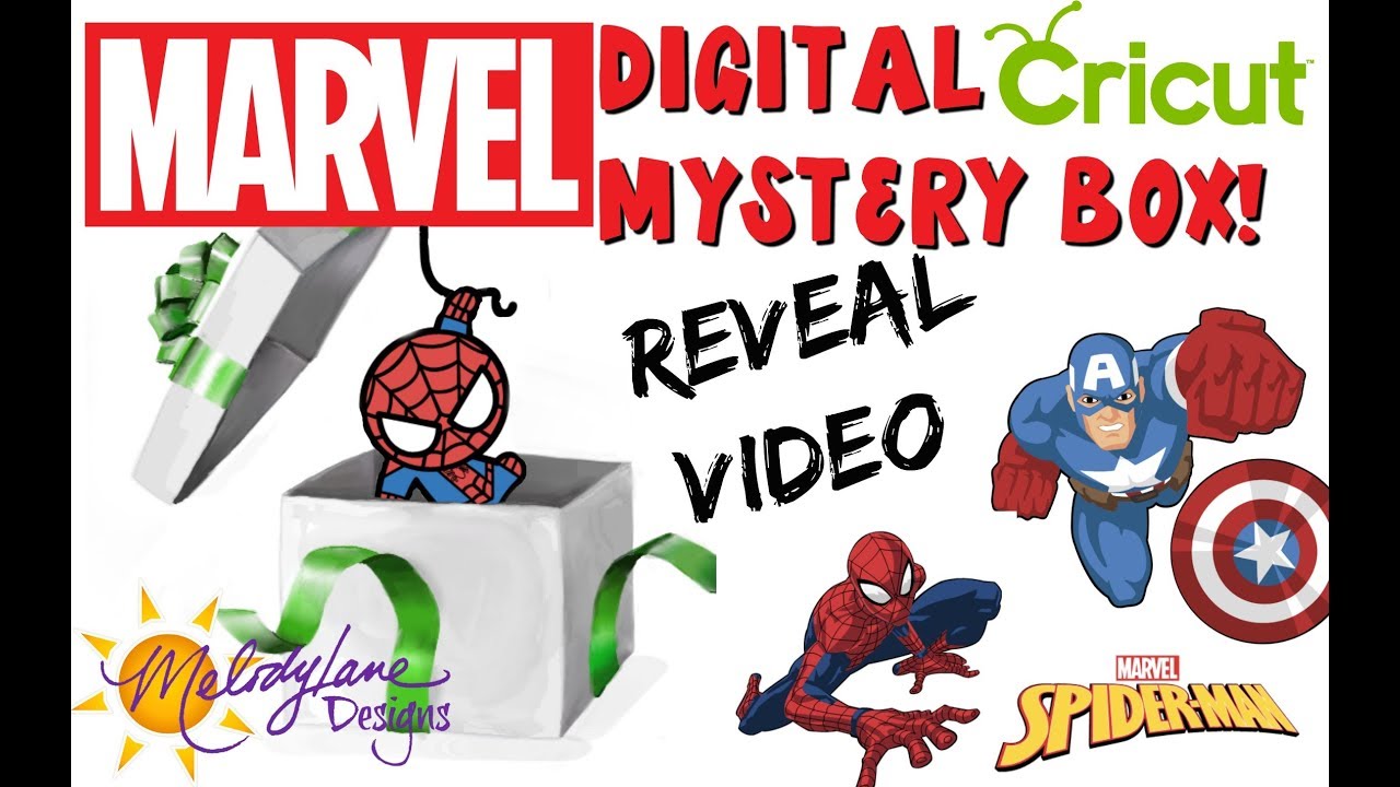 Download Cricut September Digital Mystery Box Marvel Spiderman 2018 Youtube