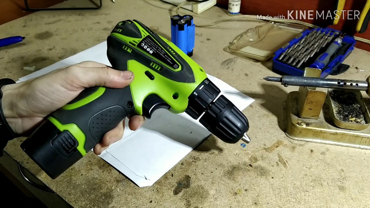 Ремонт шуруповерта, часть 2 - YouTube