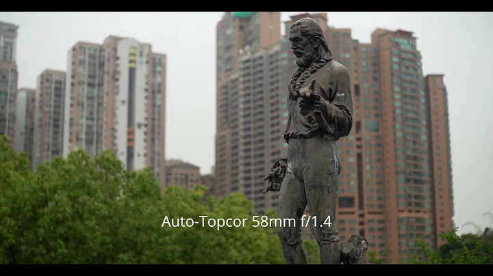 This is the Auto-Topcor lens video test. Chapter 04