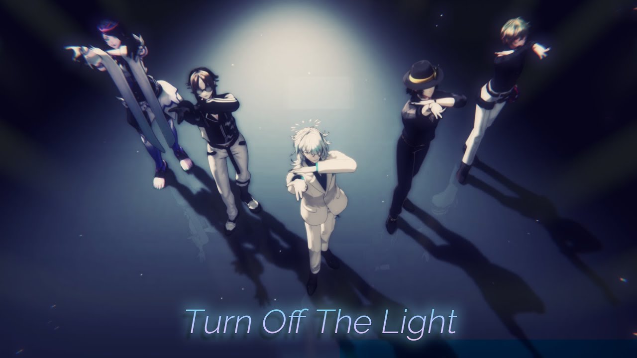 4KにじさんじMMD | Turn Off The Light | Luxiem[Vox Akuma\Mysta Rias\Luca Kaneshiro\Shu Yamino\Ike Eveland]