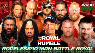 Full Match - Ropeless 10 Man Battle Royal || WR3D 2K24 || Royal Rumble 2024 || The BloodLine