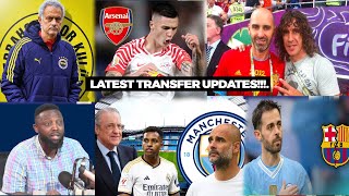 JOSE MOURINHO NEW JOB..RODRIGO TO JOIN.. AND ALL LATEST TRANSFER UPDATES IN EUROPE.#ucl #football
