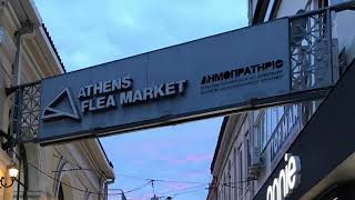 Athens Flea Market in Monastiraki
