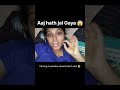 Cooking करते-करते हाथ जल गया 😭 | Big Omelette Cooking | Mini Vlog