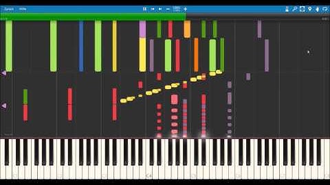 Jerry Goldsmith: Universal Logo | Midi Visualisation
