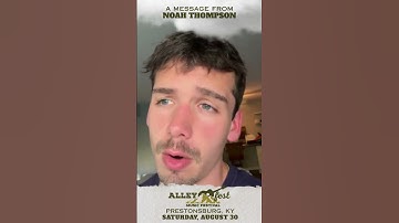 Thumbnail of See Noah Thompson Sat, Aug 30th in Prestonsburg Kentucky this 2025 Labor Day Weekend