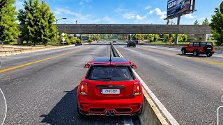 😱 FAST RED CAR RACE! 🚗💨 | Crazy Highway Driving Game 🔥 | Car Racing Game screenshot 1