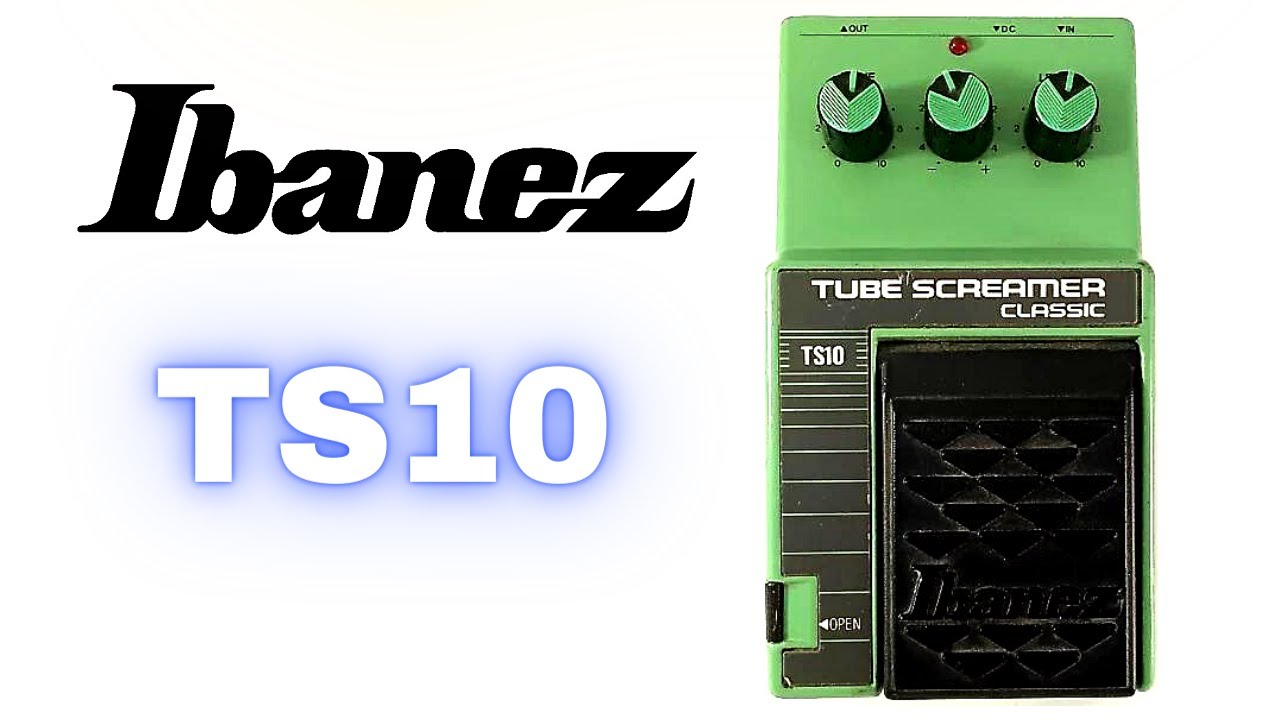 Ibanez TS10 Tube Screamer Classic | TS-10 Overdrive SRV