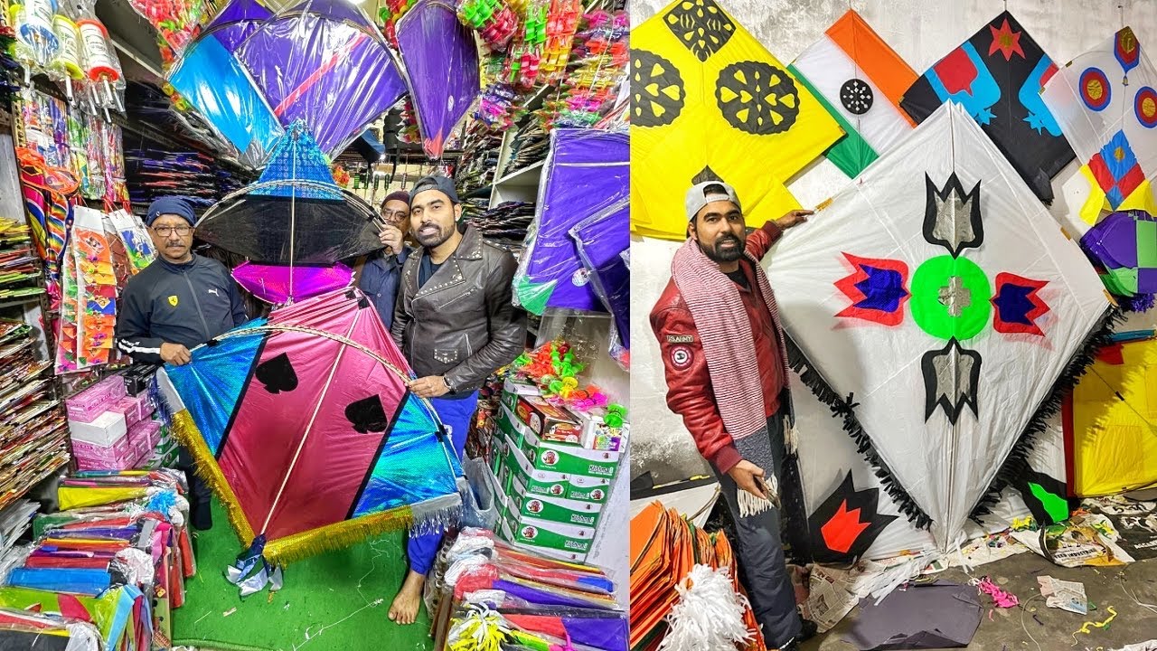 Makar sankranti pe 1 lakh ki Patang Ki shopping JAIPUR SE 😍 - Manjha, Chakri, Gattu