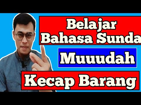 Materi bahasa Sunda || kecap barang