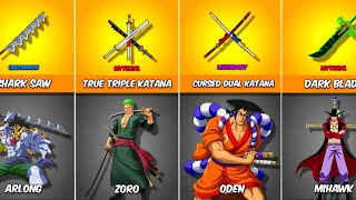 All Blox Fruits Swords One Piece Users!