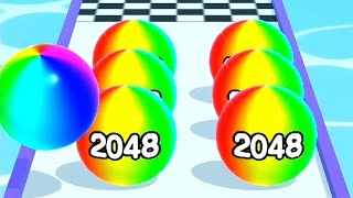 Ball Run 2048 Merge Number New Update Gameplay Level 43