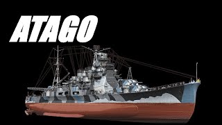 WOWS Atago (Torps!!)World of Warships #worldofwarships #wows #premuim #replay