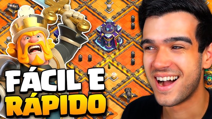 NOSSA E SO FAZER ASSIM!!! COMO COMPLETAR O NOVO DESAFIO DO REI DO XADREZ -  CLASH OF CLANS 