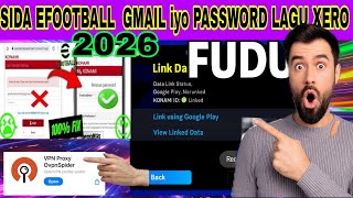 Sida efootball Gmail iyo🥺 password looguXiro qaab fudud How to login id konamiefootball 😱