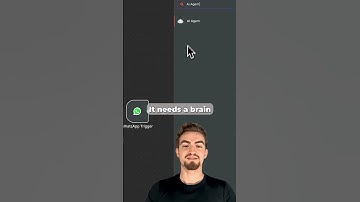 Build your first WhatsApp Chatbot only using an AI Agent in n8n, not even code.
