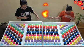 Color Ball Sorting Game with ASMR 🎧 | The Ultimate Relaxing Puzzle Game