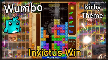 Tetris 99 Invictus Win - Kirby Theme