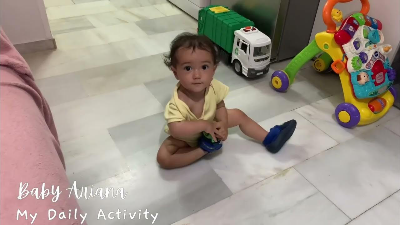 Funny baby hates her shoes YouTube