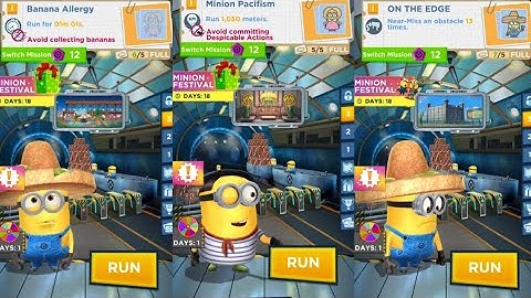 Playing Some Exciting Missions Minion Rush Run#168 Gameplay By De Epic