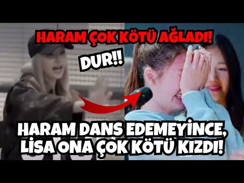 BABY MONSTER üyesi Haram, güzel dans edemeyince Lisa ona çok kötü kızdı!😲 Haram üzüntüden ağladı!😭