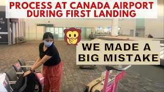 What happens at CANADA AIRPORT during FIRST LANDING | New Immigrants in Canada | HumptyDumpty2 screenshot 4