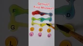 Only Genius Can Solve This Color Puzzle 😱 #shorts #puzzle #art #combinationpuzzle