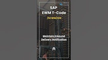 SAP EWM Tutorial: Inbound Delivery Notification Magic