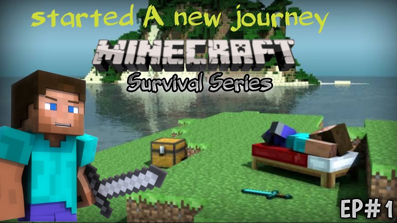 A new journey started || Minecraft survival series || - YouTube