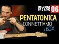 Scala pentatonica - Suoniamo connettendo i box in orizzontale sulla chitarra | di Vince Carpentieri