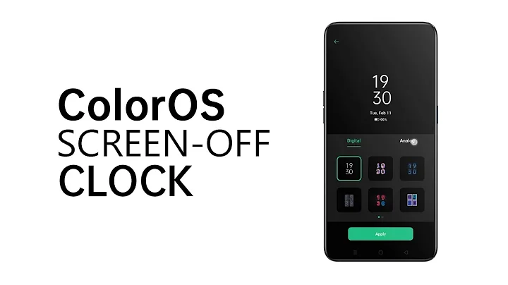 How to: Use Screen-Off Clock