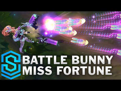 Battle Bunny Miss Fortune Skin Spotlight - Pre-Release - League of Legends