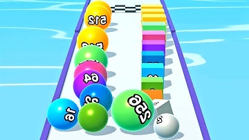 Ball Run 2048 Merge Number ! MAX LEVELS Gameplay Walkthrough New Update Part 169 android, ios