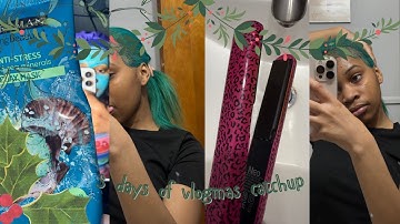 VLOGMAS DAY 13 & 14 & 15 : self care, dealing with burnout, fixing my hair