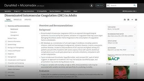 DynaMedex Clinical Scenario