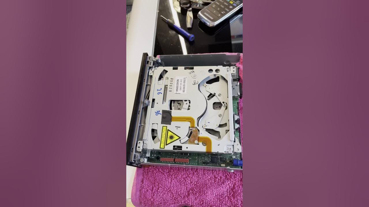 Audi a6 a8 dvd player problem no read check dvd no map no navi problem YouTube