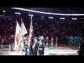 Chris Mann National Anthem LA Clippers Game 4/1/09