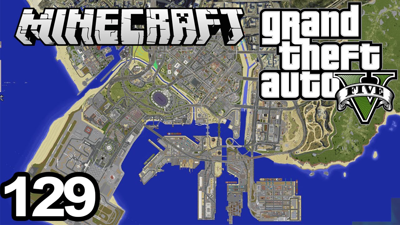 GTA 5 tem todo o mapa de Los Santos recriado em Minecraft