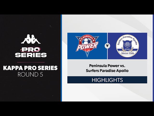 Kappa Pro Series R5 - Peninsula Power vs. Surfers Paradise Apollo Highlights