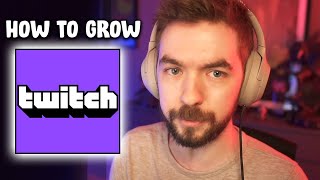 jacksepticeye gives advice &quot;how to grow on twitch&quot;