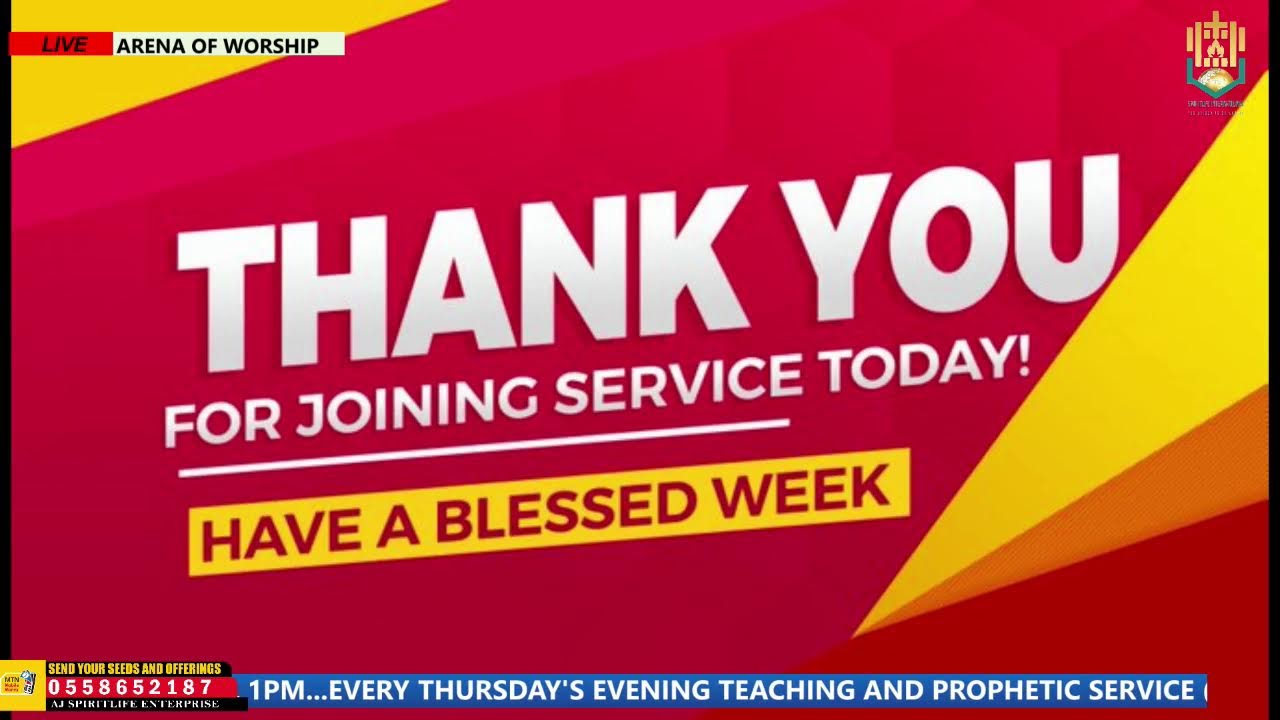 SPIRITLIFE INTERNATIONAL (ARENA OF WORSHIP)....