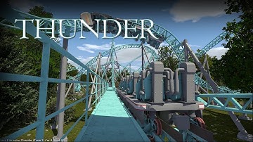 Thunder || Intamin Blitz || NoLimits 2