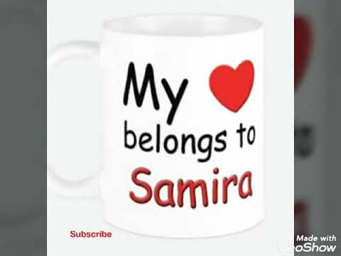 Samira name whats app status , Samira name status ,Samira love 💗💝💗😍😘status #smartyanjalitiwari